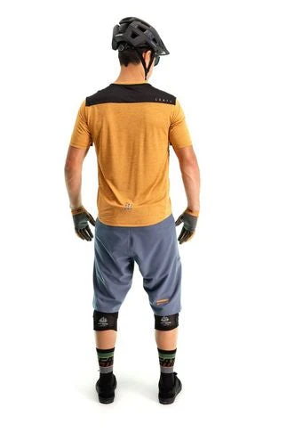 Bermuda Leatt MTB Trail 1.0 Cinza/Laranja - Image 3