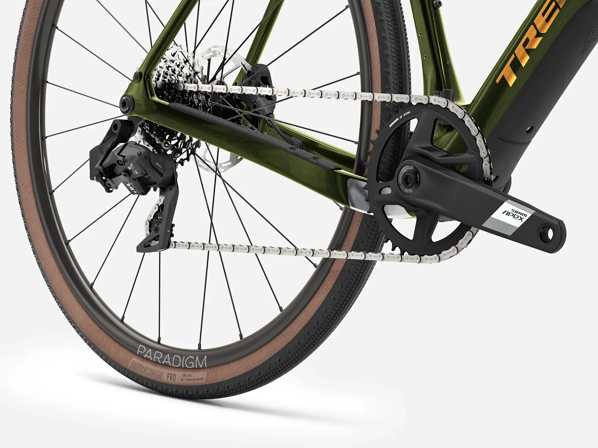 Bicicleta Trek CheckPoint SL 5 2025 Vermelha/Verde escura - Tamanho M - Image 3