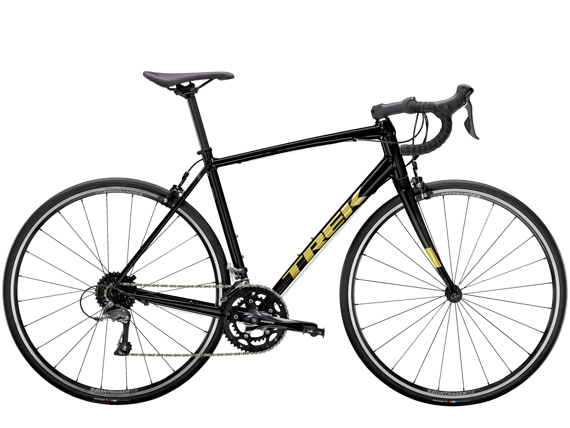 Bicicleta Trek Domane AL 2 2023 Preta/Dourada - Image 2