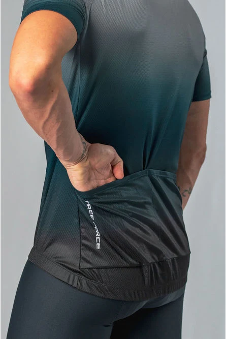 Camisa Free Force Masculina Basic Dawn (Cinza/Azul) - Image 4