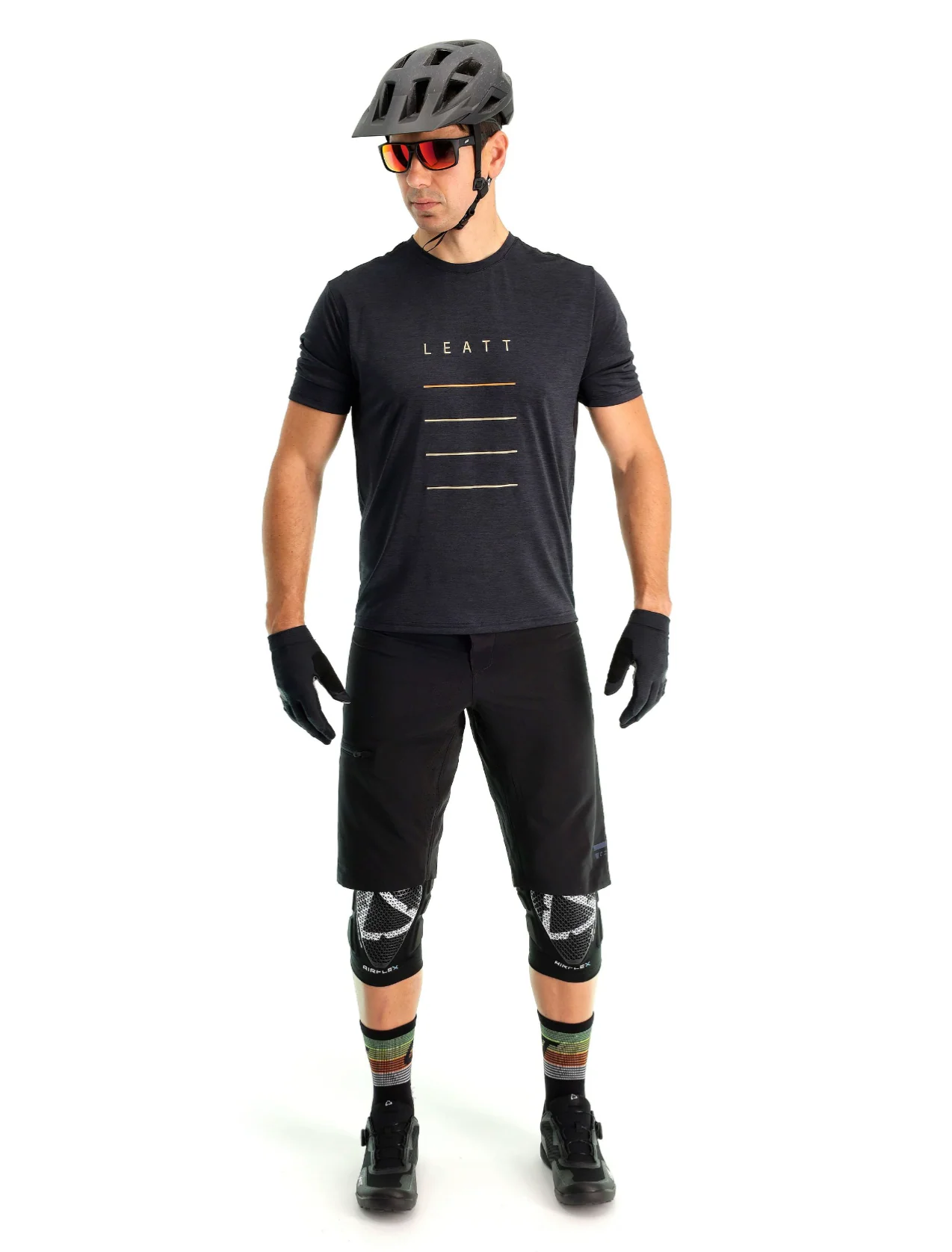 Camisa Leatt MTB Trail 1.0 Preta - Image 5