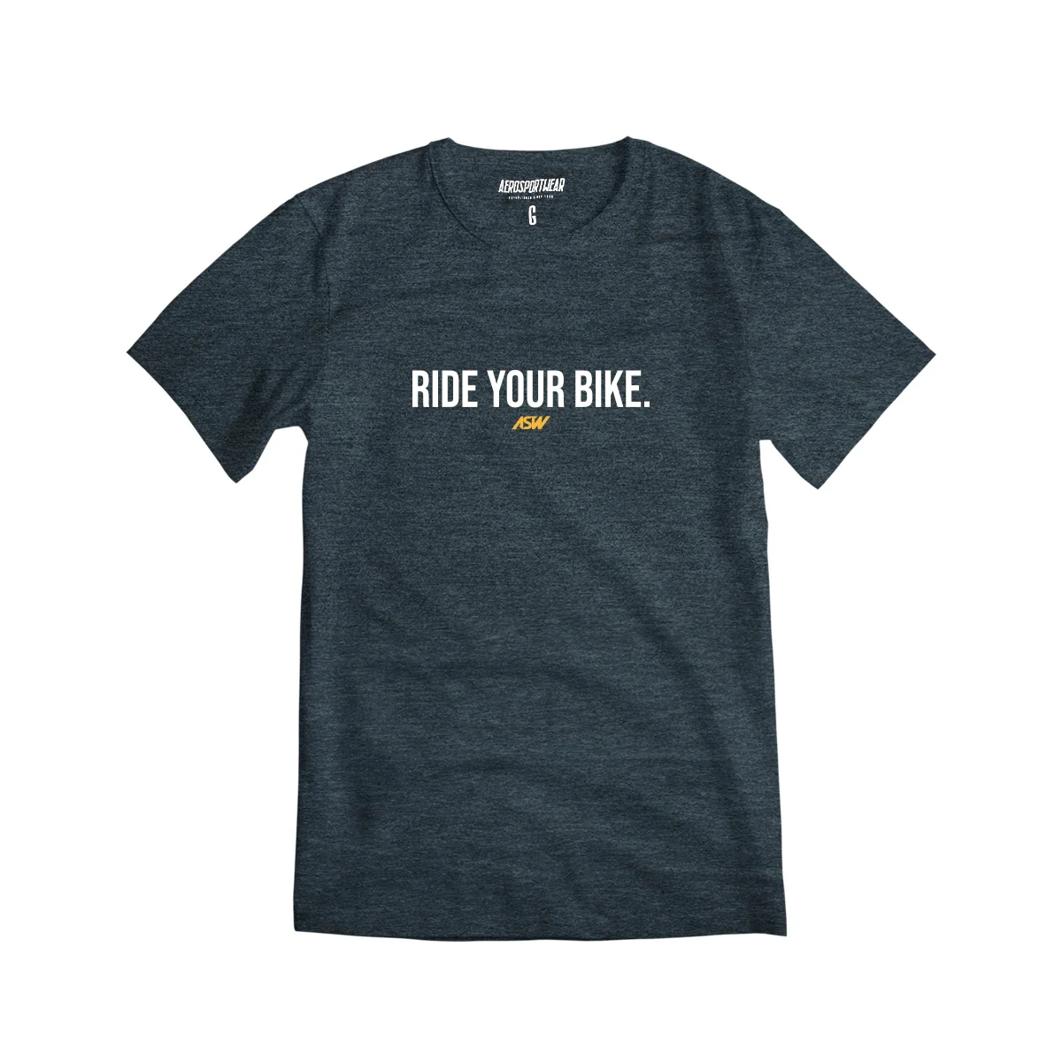 Camiseta ASW Ride Your Bike Azul Marinho