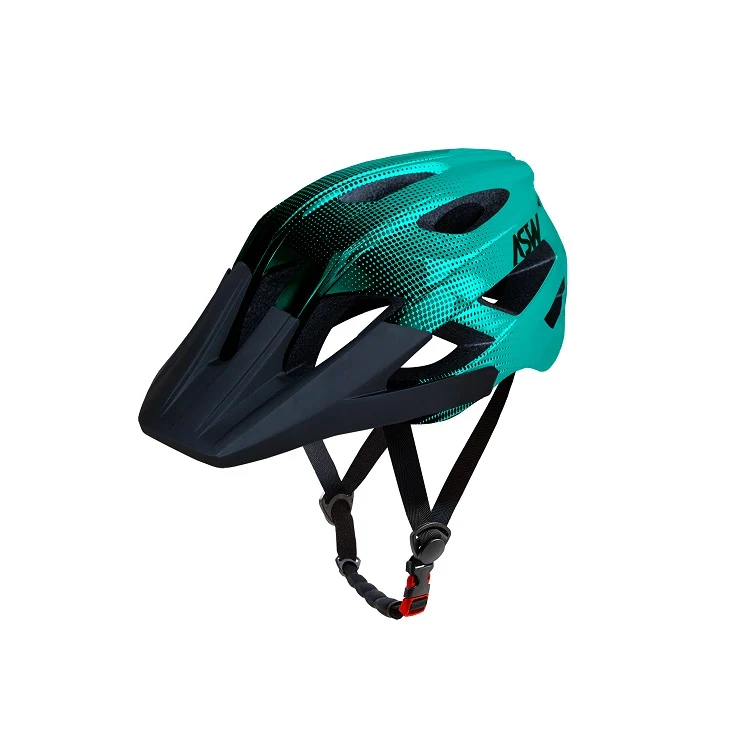 Capacete ASW Bike Accel Dots Verde/Preto