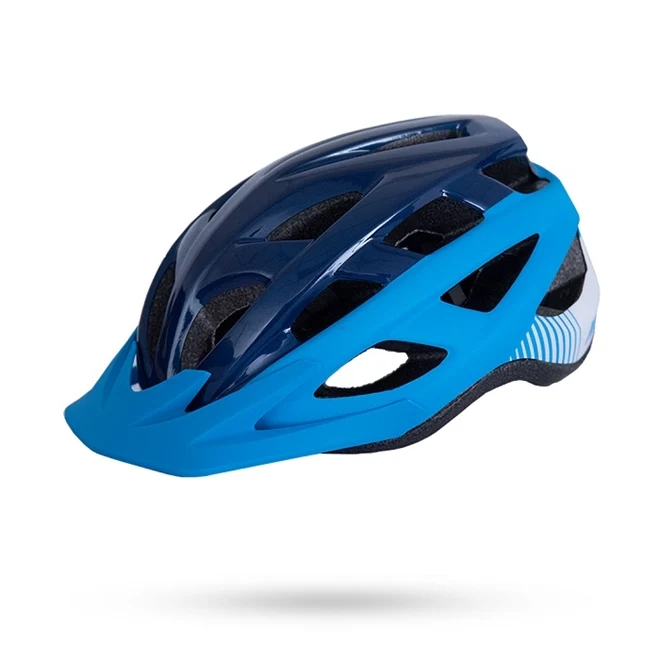 Capacete ASW Bike “Fun” - Azul Marinho/Turquesa