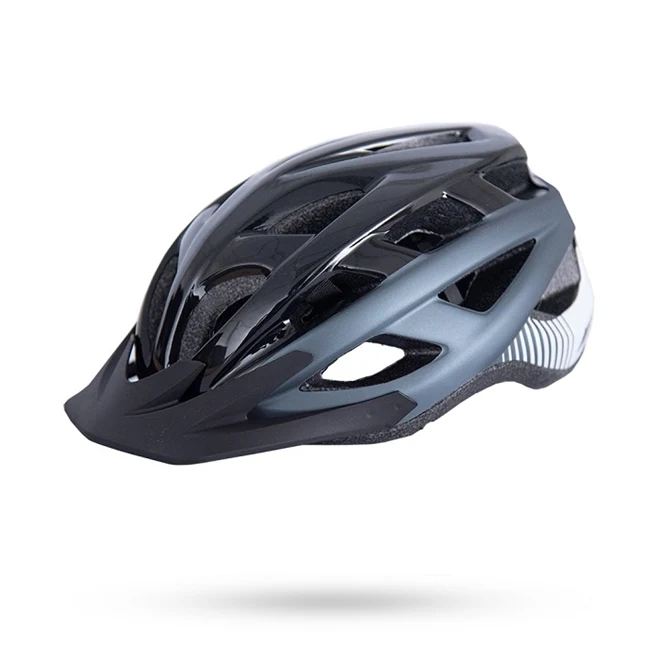 Capacete ASW Bike “Fun” - Cinza/preto
