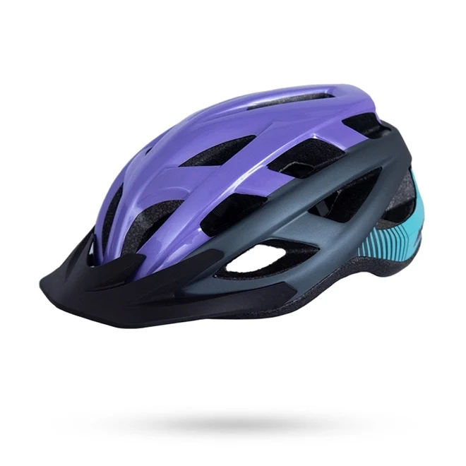 Capacete ASW Bike “Fun” - Roxo/preto