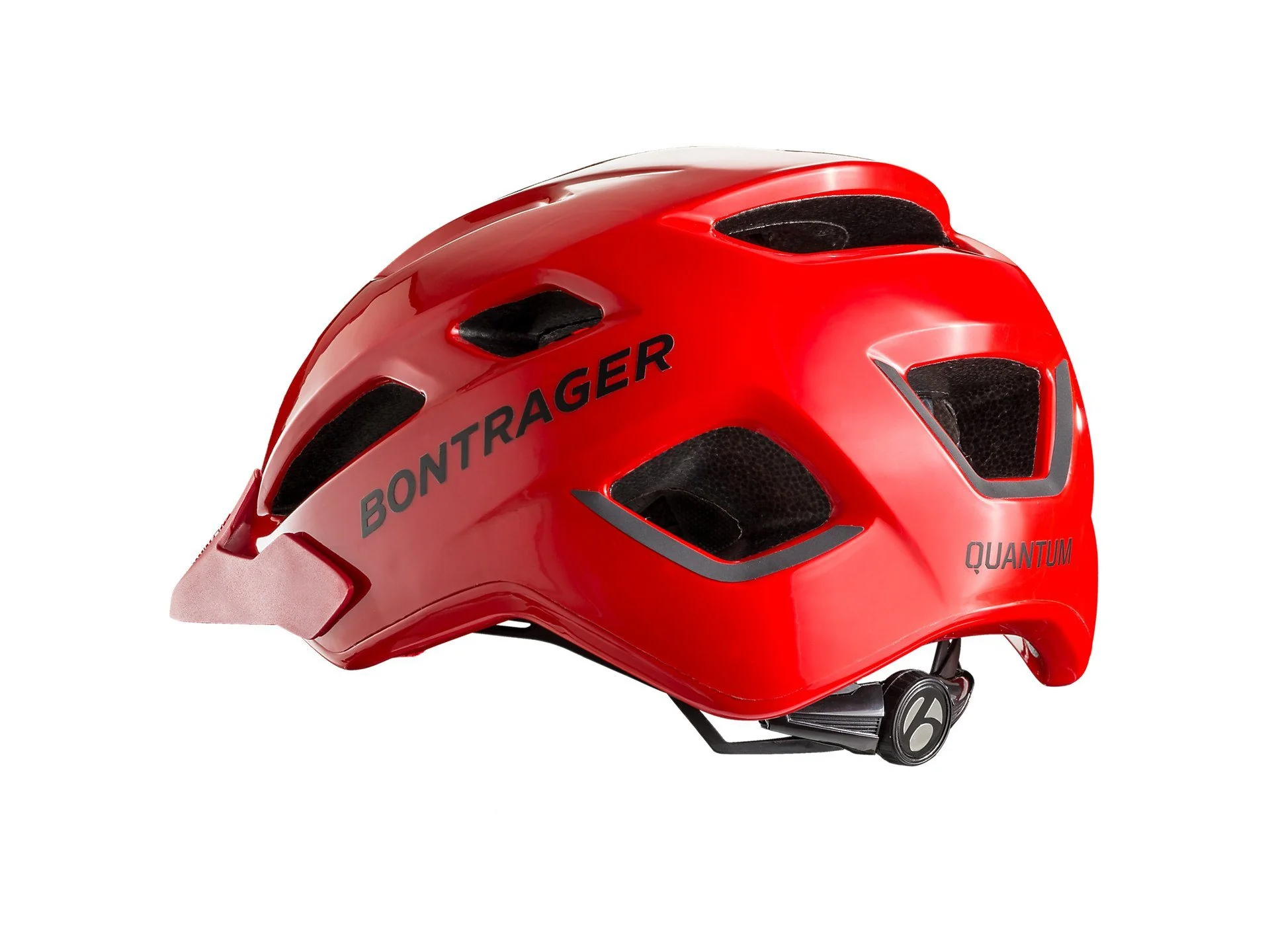 Capacete Bontrager Quantum Vermelho Brilho - Image 2