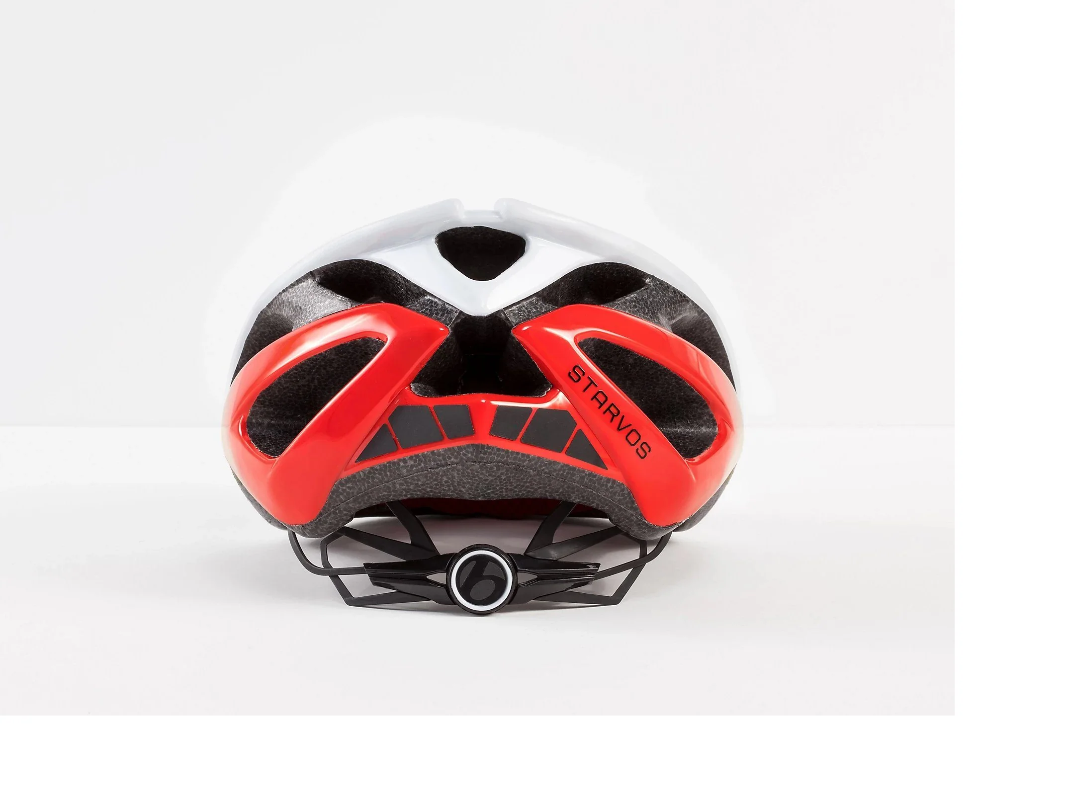 Capacete Bontrager Starvos Branco/Vermelho - Image 5