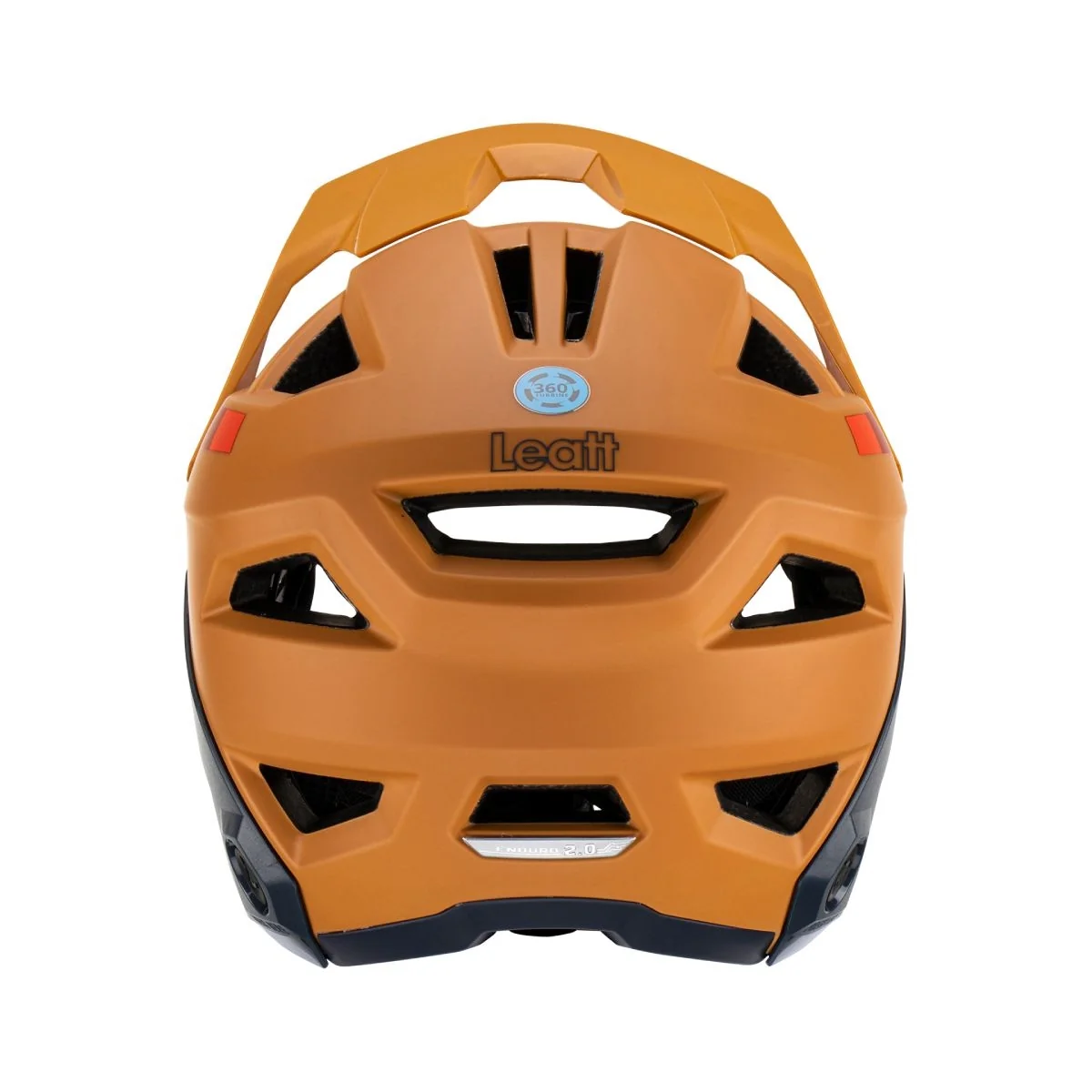 Capacete Leatt MTB Enduro 2.0 Cinza Laranja - Tamanho 55/59 (M) - Image 3