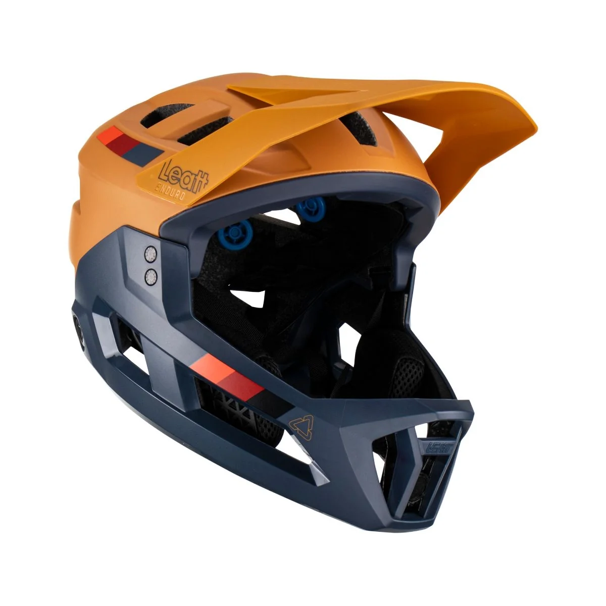 Capacete Leatt MTB Enduro 2.0 Cinza Laranja - Tamanho 55/59 (M) - Image 5