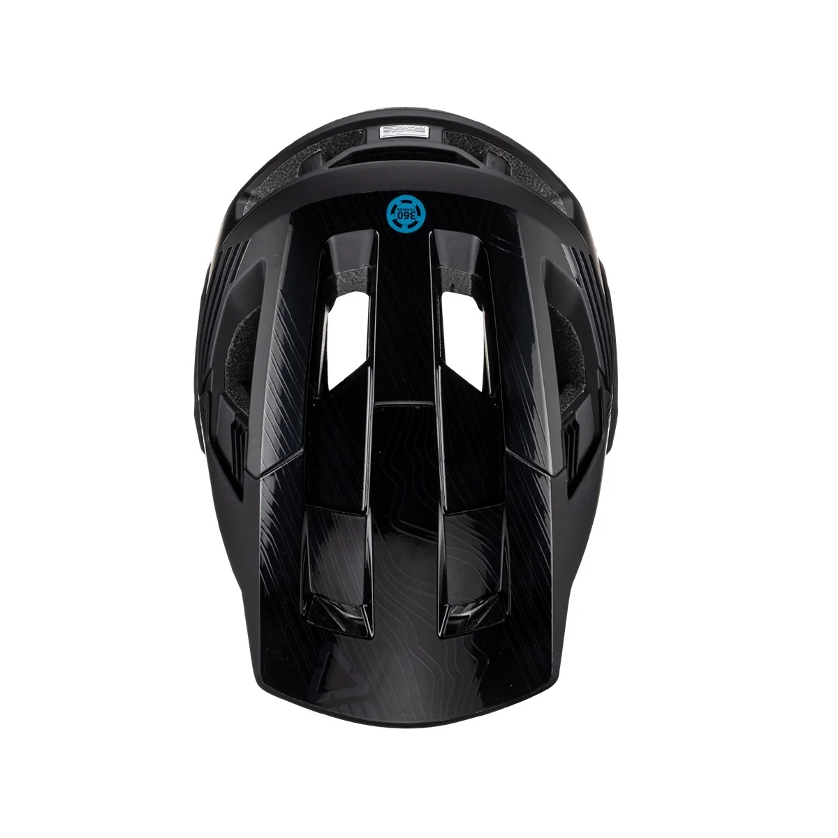 Capacete Leatt MTB Enduro 4.0 Preto Cinza - Image 6