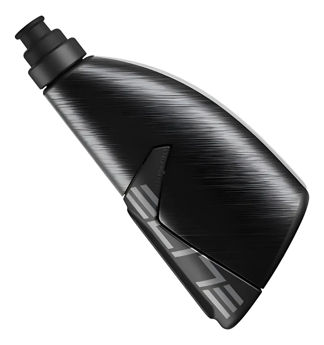 Kit Crono Elite Garrafa Aero 500ml + Suporte Caramanhola Preto Carbono