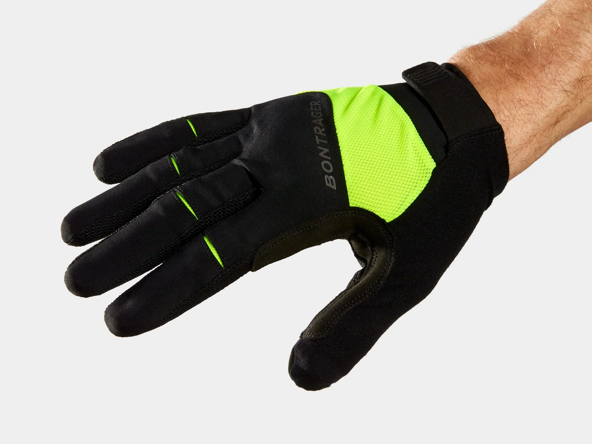 Luvas fechadas Bontrager Circuit Gel Amarela/Preta - Tamanho M