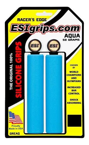 Manopla Esi Grips Racers Edge - Aqua