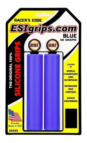 Manopla Esi Grips Racers Edge - Azul